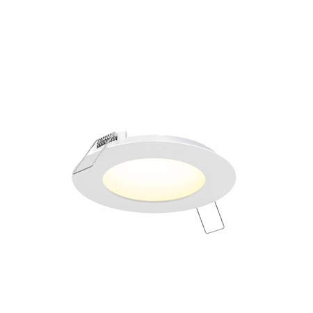 DALS 6 Inch Round CCT LED Recessed Panel Light 5006-CC-WH